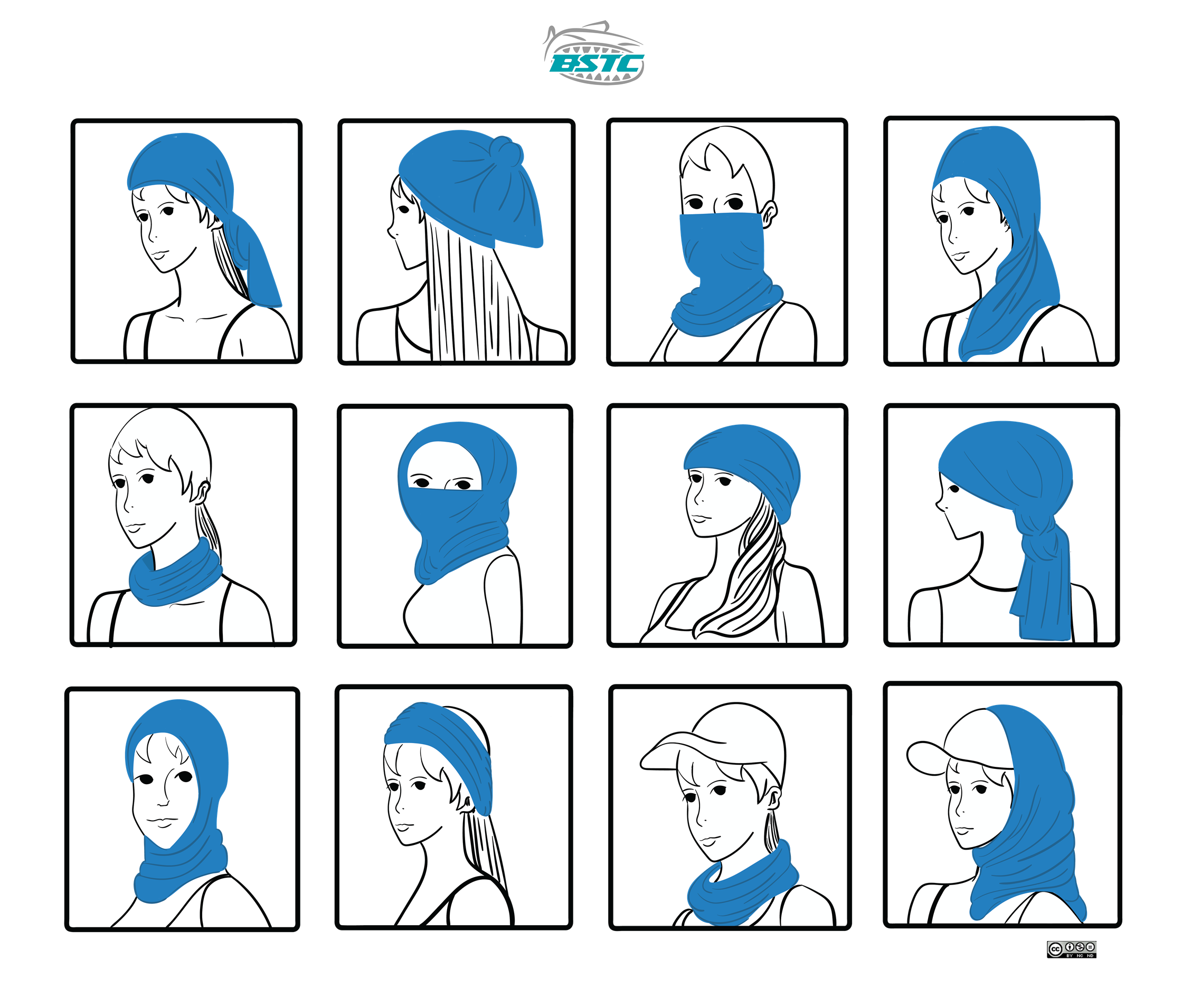 BSTC Head Socks, Camo Sand